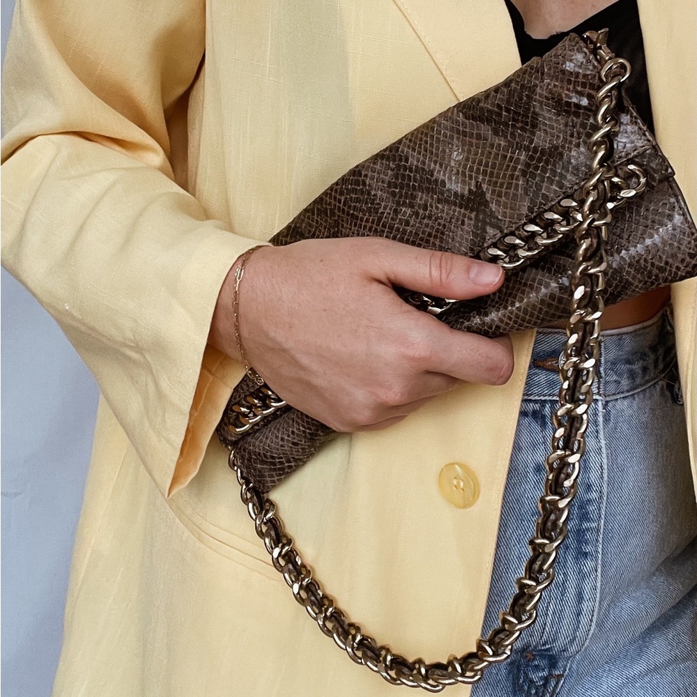 2000s Crocodile Leather Purse